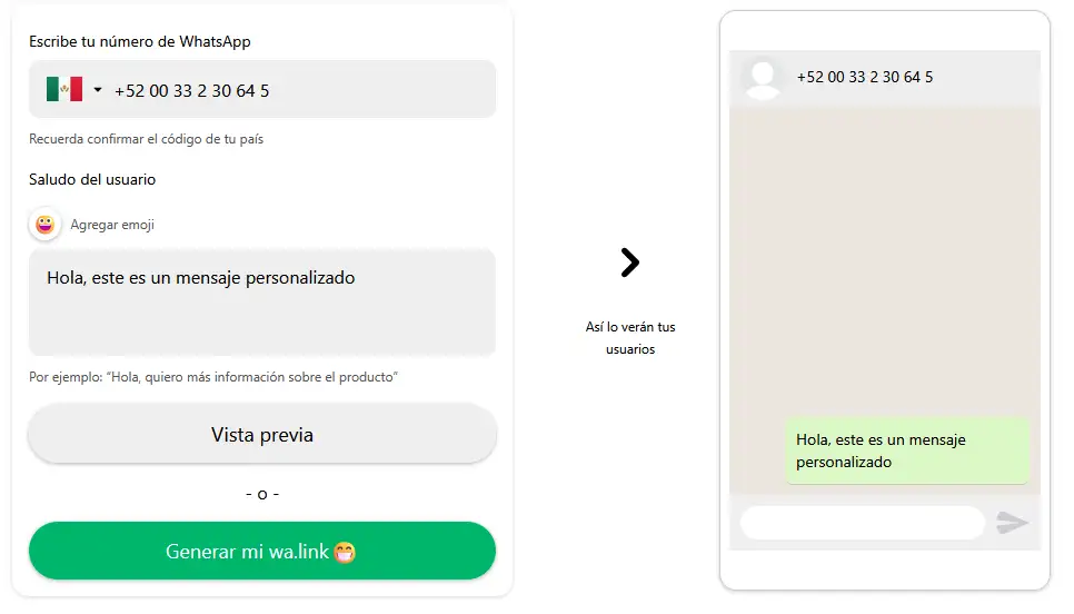 crear enlace vista previa