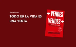 Resumen del libro vendes o vendes